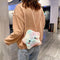 Lovely Plush Women Crossbody Bags Cartoon Chain Shoulder Handbag (Style 3)