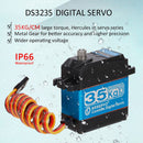 IP66 Waterproof 35kg Large Torque Digital Servo Kits for 1/10 1/8 RC Crawle