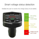 1x Bluetooth 5.0 Handsfree Car Kit FM Transmitter Quick USB Dual 2021 A4Z4