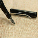 JINHAO 599 BLACK EXTRA FINE NIB FOUNTAIN PENS 1PC NICE EASY G 7YR7 L6C USE Y5K3