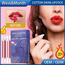 20pcs/box Cotton Swab Lipstick Women Long Lasting Lip Gloss Matte K3X0