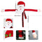 Year 2022 Topper Cover Santa Claus Hat Xmas Tree Ornaments Christmas Tree Top