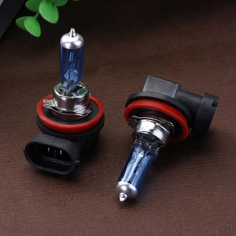 2pcs H11 12V 55W Blue Halogen Light Bulbs for Car Headlamp Headlight Newly