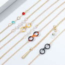 Slip Adjustable Glasses Chain Necklace Strap Sunglasses Lanyards Colorful Beads