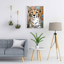Snow Leopar DIY Diamond Painting Kits Full Round Drill Home Wall Decor