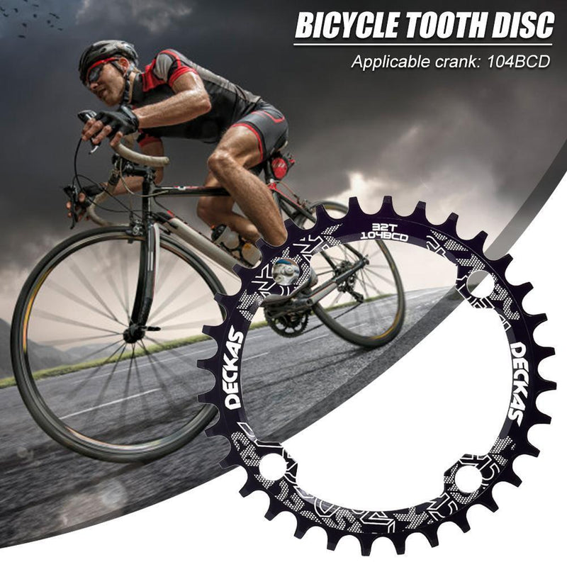32T Mountain Bicycle Positive Negative Tooth Disc Single-disk for Cycling Parts