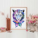 Tiger 5D Diamond Painting DIY Cross Stitch Handmade Embroidery Home Decor
