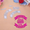 5pcs Believe World Cutting Die Stencil Scrapbook Embossing Album Paper Card