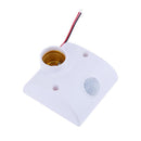 E27 Infrared Motion PIR Sensor Lamp Holder Switch Tide Adjustable Sensitivity