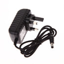 UK Male 6V 1A AC 100-240V Converter Adapter DC 5.5x2.5MM + 2.5 X 0.7MM Charging