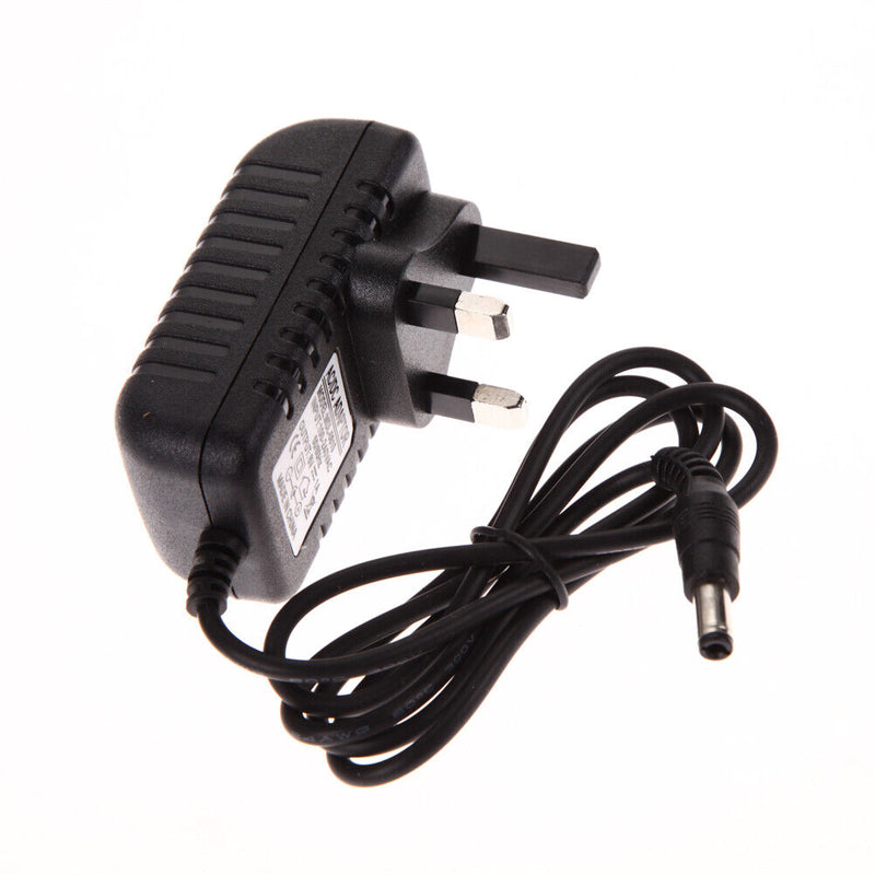 UK Male 6V 1A AC 100-240V Converter Adapter DC 5.5x2.5MM + 2.5 X 0.7MM Charging