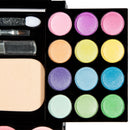 Makeup Palette Set Eyesshadow Foundation Blusher Puff + 20Pcs Powder Brush-109275