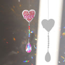 DIY 5D Mosaic Light Catcher Jewelry Rhinestone Wind Chime Window Hanging Craf