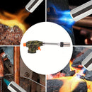 Portable 1300-Degree Gas Flame Burner Flamethrower with Adjustable Hose
