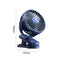 #A Quiet Clip-on Desktop Fan Mini Handheld USB Fans for Student Dormitory Office