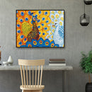 DIY Peacock Painting Picture of Home Wedding Direction Kit Full Round Drill