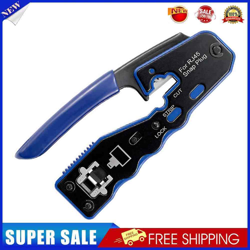 Multifunction Connector Crimping Plier Wire 8P/CAT5E/CAT5/CAT6 Crystal Head Clip