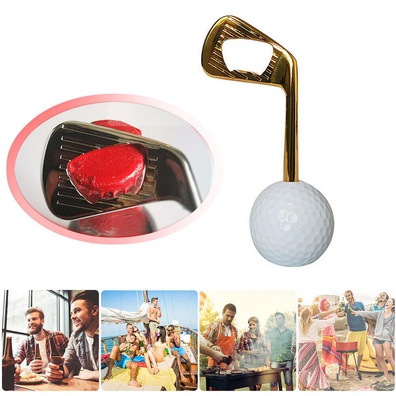 Creative Golf Ball Bottle Opener Corkscrew Wine Beer Jar Opener Kitchen Gadge