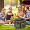 Wide Mouth Tool Bag - Large Capacity Camping Container Storage (Army Green)