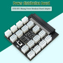 ATX Power Breakout Board for Miner Graphics Card 17-Port 50(2x25)Pin PCIE Module