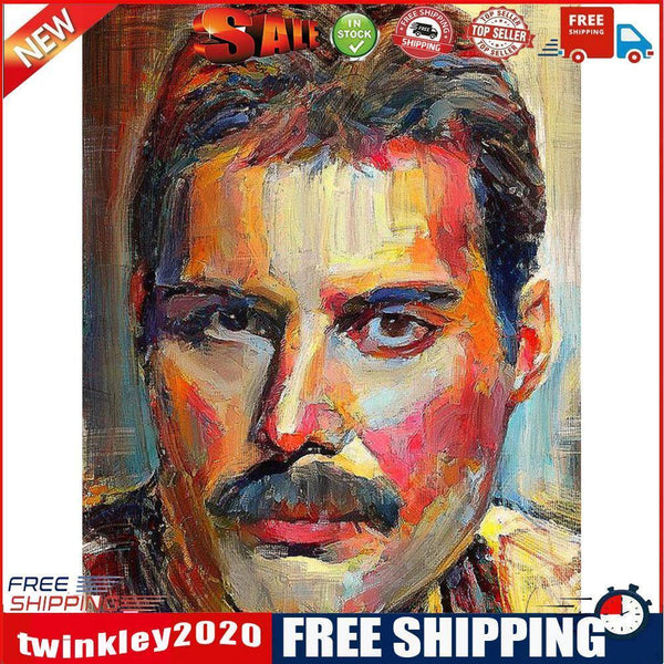 DIY Oil Drawing By Numbers Deer Frameless 40x50cm Character on Canvas Decor