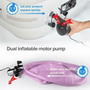 2 in 1 Electric Air Bed Pump Camping Paddling Pool Mains Inflator UK Plug  hot.