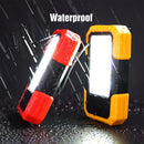 Outdoor COB Work Light USB Rechargeable Maintenance Emergency Lamp (Yellow)