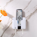 Wall Mounted Mobile Phone Charging Bracket Control Organizer Box Rack with Hooks