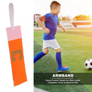 Kids Soccer Football Captain Arm Band Leader Competition Armband (Orange) Newly