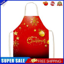 Kitchen Aprons for Women Men Household Baking Linen Tablier Merry Christmas