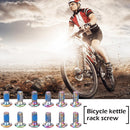 12pcs M5x8mm Disk Brake Bolts T25 Bike Bottle Holder Bolts Screw (Multi) Newly