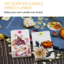 #A Dried Flowers Material Package Preserved Flower Scented Candle for Rasin Craf