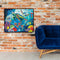 DIY Oil Painting By Numbers Sea Turtle Color Drawing Picture Modern Wall Crafts
