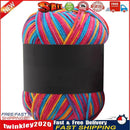 Gradient Color Milk Cotton Yarn Scarf Sweater Crochet Knitting Yarn (P) Newly