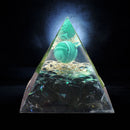 Handmade Orgonite Pyramid Healing Chakra Reiki Crystal Stone Energy Generator