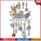 Kitchenware Cross Stitch Embroidery 14CT Cotton Thread Needlework (C472) #F