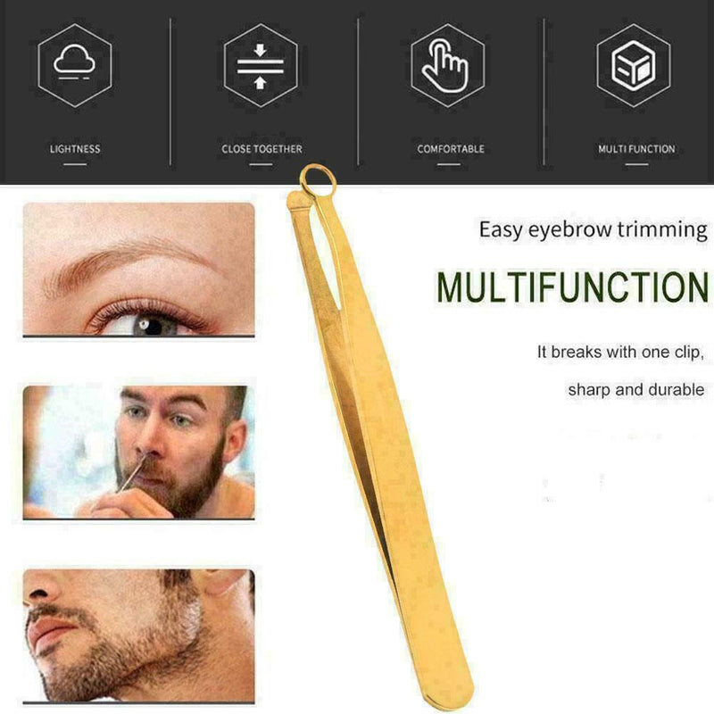 Universal Nose Hair Trimming Tweezers Eyebrow Nose Hair Steel 7Y9I V4S5 O Z9K2