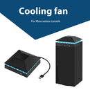 Game Console Cooling Fan for Xbox Series X Cooler Cooling System (Black) Newly
