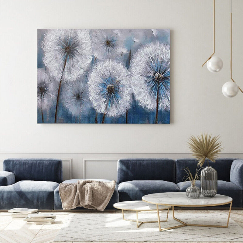 Dandelion Abstract Oil Paint By Numbers Kits Canvas Drawing DIY Coloring Pi
