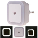 Auto LED Light Induction Sensor Control Bedroom Night  (White) ( EU Plug)