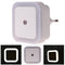 Auto LED Light Induction Sensor Control Bedroom Night  (White) ( EU Plug)