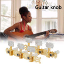 2x Guitar String Tuning Pegs with Screws Head Knobs Guitar Machine Tuner Newly