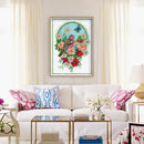 Not Full Embroidery Stamped Cross Stitch DIY Bird Printed on Canvas Kits