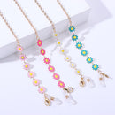 Flower Neck Decoration Glasses Lanyard Daisy Neck Rope Necklace Glasses Chain