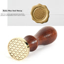 Retro Wax Seal Geometric Sealing Wax Stamp DIY Decorative (F358) Newly