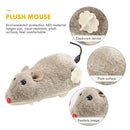 Wind Up Mouse for Cats Kitten, Realistic Clockwork Rat, Interactive Toys