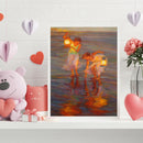 Sea Girls Oil Painting By Numbers Kit DIY Frameless Picture On Canvas Craft