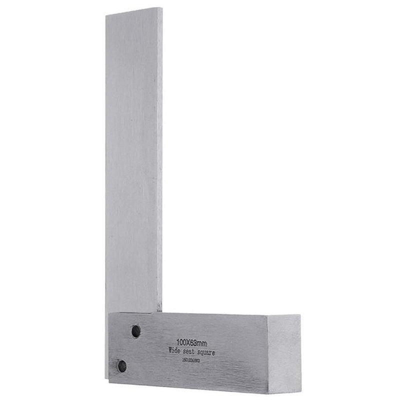 Machinist Square 90 Degree Right Angle Ruler Precision Measure (100x63mm) Newly