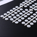 Nail Art Polish Palette Dot Flat Nail Color Card Display Tools (Skin Color)
