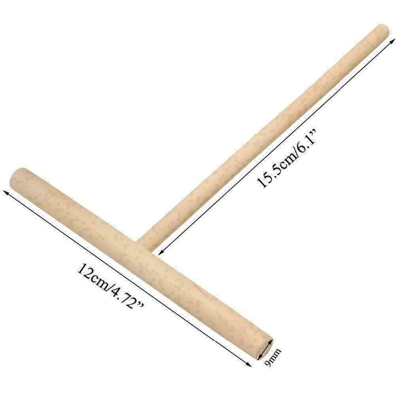 1Pcs Kitchen Accessories T-Shaped Pancake Utensils P6S2 E9R3 K4O0 Tools P0L3
